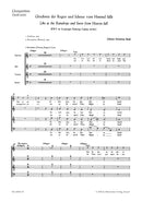 Gleichwie der Regen und Schnee vom Himmel fällt BWV 18 [合唱楽譜]