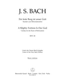 Ein feste Burg ist unser Gott, BWV 80 [cello/double bass/Bc part]