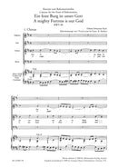 Ein feste Burg ist unser Gott, BWV 80（ヴォーカル・スコア）