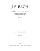 Gelobet seist du, Jesu Christ, BWV 91 [violin 1 part]