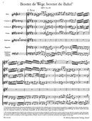 Bereitet die Wege, bereitet die Bahn, BWV 132 [score]
