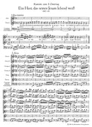 Ein Herz, das seinen Jesum lebend weiß BWV 134 [score]