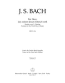 Ein Herz, das seinen Jesum lebend weiß BWV 134 [violin 2 part]