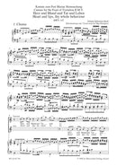 Herz und Mund und Tat und Leben BWV 147（ヴォーカル・スコア）