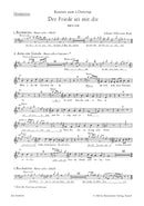 Der Friede sei mit dir, BWV 158 [合唱楽譜]