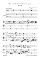 Was mir behagt, ist nur die muntre Jagd, BWV 208 （ヴォーカル・スコア）