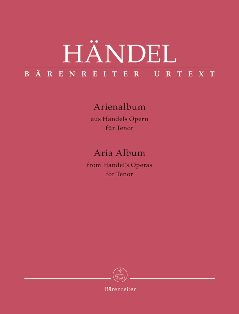 Aria Album for Tenor (from Handel's Operas)
