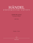 Zadok the priest HWV 258 [score]