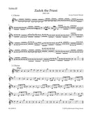 Zadok the priest HWV 258 [violin 3 part]