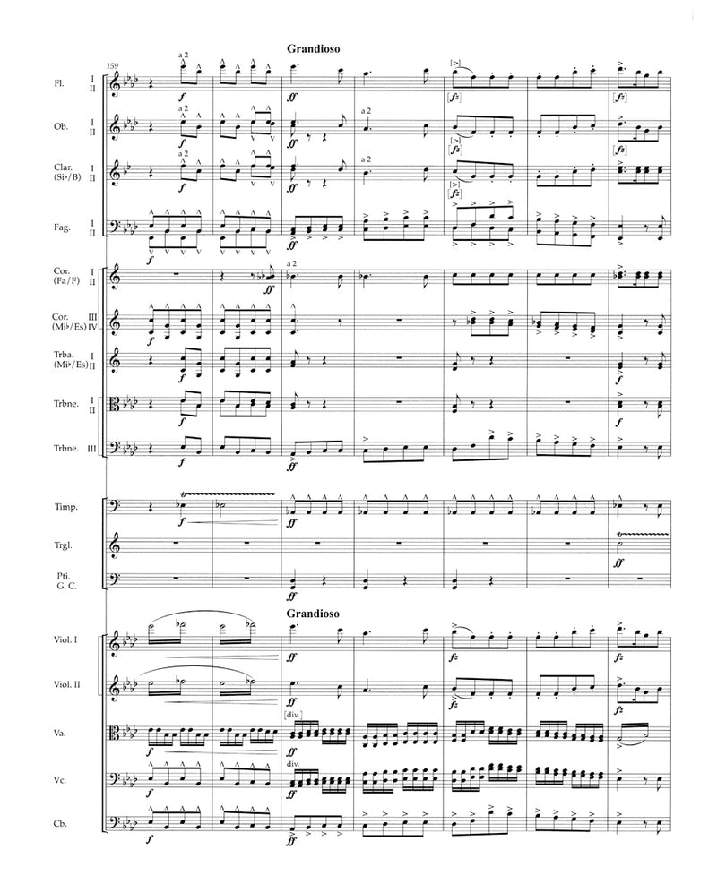 Slawische Rhapsodie Nr. 3 A-flat major op. 45 [Score ]