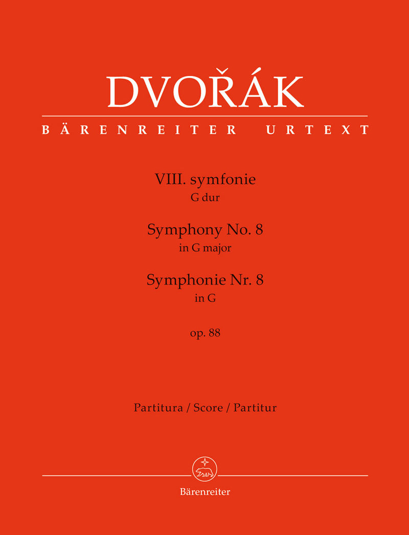 Symphonie Nr. 8 G-Dur = Symphony no. 8 in G major op. 88 [Score]