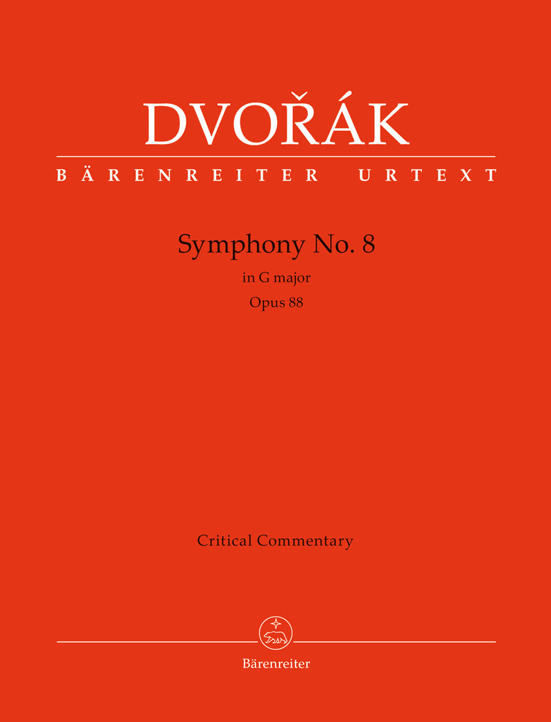 Symphonie Nr. 8 G-Dur = Symphony no. 8 in G major op. 88 (Critical Commentary)