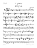 Symphonie Nr. 9 e-Moll "Aus der Neuen Welt" = Symphony no. 9 in E minor op. 95 "From the New World" [cello part]