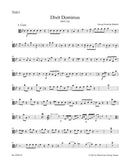 Dixit Dominus HWV 232 (Psalm 109) [viola 1 part]