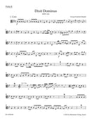 Dixit Dominus HWV 232 (Psalm 109) [viola 2 part]