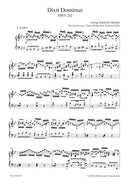 Dixit Dominus HWV 232 (Psalm 109) （ヴォーカル・スコア）