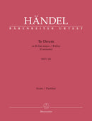 Te Deum B-Dur HWV 281 (Cannons) [Score]