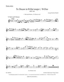 Te Deum B-Dur HWV 281 (Cannons) [set of wind parts]