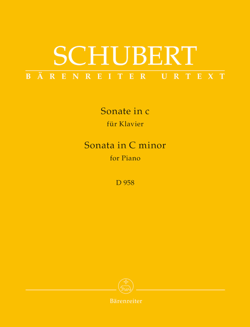 Sonata for Piano C minor D 958