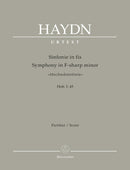 Symphony F-sharp minor Hob. I:45 "Farewell Symphony" [score]
