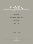 Symphony F minor Hob. I:49 "La passione" [score]