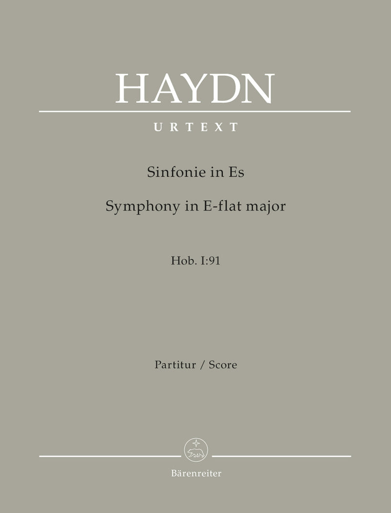 Symphony Nr. 91 E-flat major Hob. I:91 [score]
