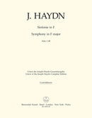 Symphony F major Hob. I:89 [double bass part]