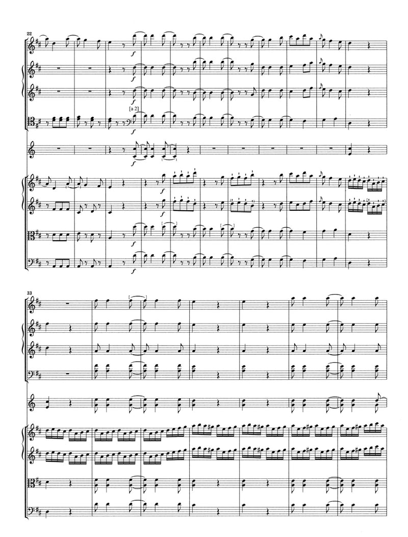 Symphony in D minor Hob. I:80 [Score ]