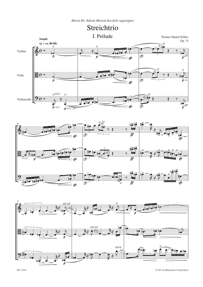 String trio op. 75 (2007)