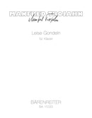 Leise Gondeln for Piano (2011)