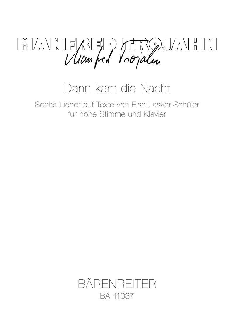 Dann kam die Nacht (2010)