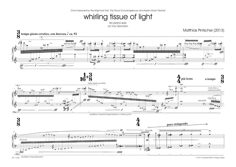 whirling tissue of light