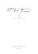 Cute for Flute and Clarinet in B-flat (2011)