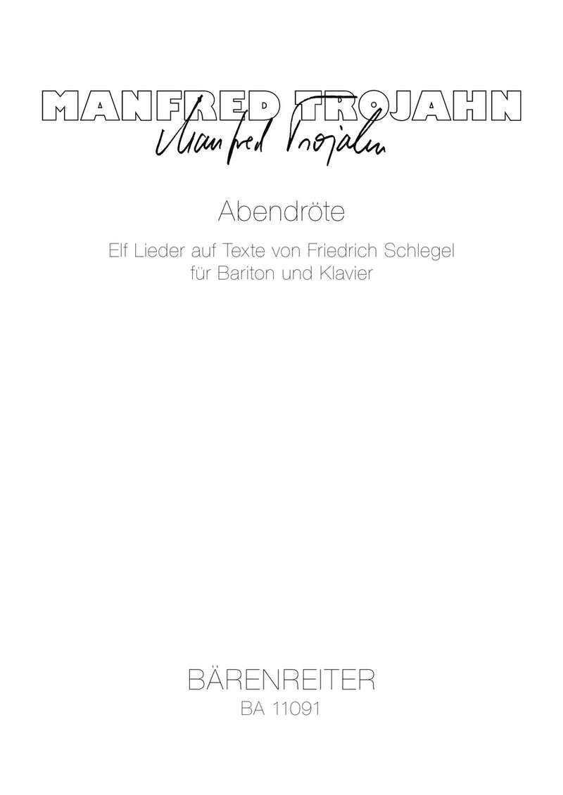 Abendröte (2012) [Performance Score(s)]
