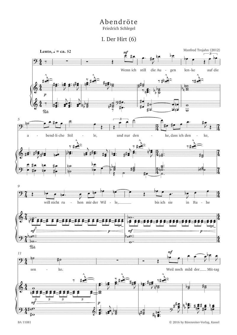 Abendröte (2012) [Performance Score(s)]