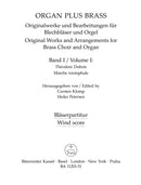 organ plus brass, vol. 1 [wind score]