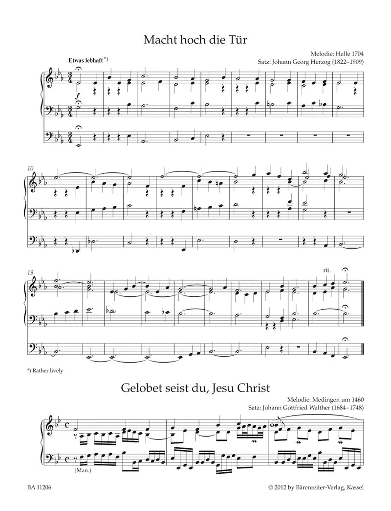 Sonntagsorgel, Vol. 3: Chorale settings