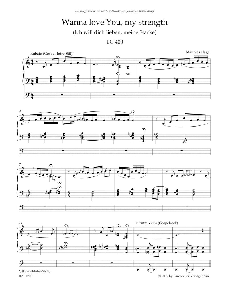 Jazz Inspirations for Organ - for Church Services and Concerts, vol. 4