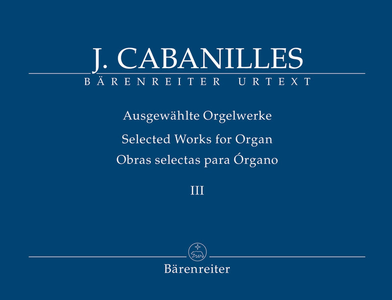 Obras selectas para Organo = Selected works for organ, vol. 3