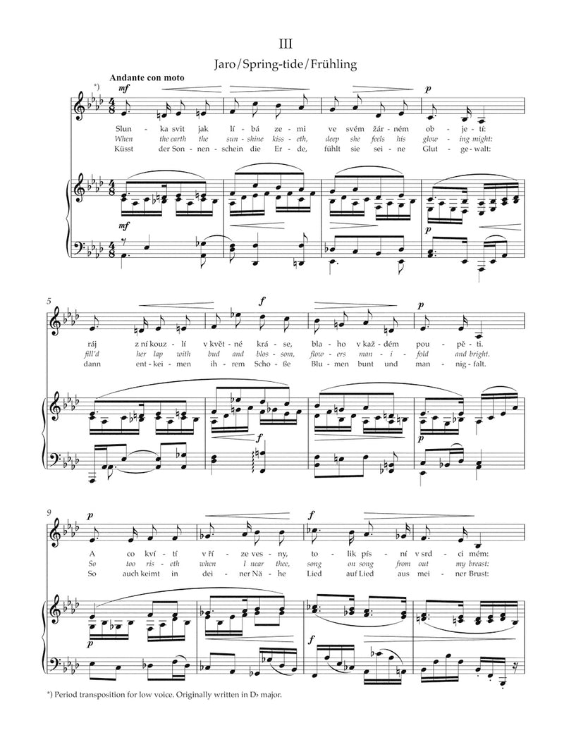 Songs, vol. 2 (Low Voice and Piano) [singing score]