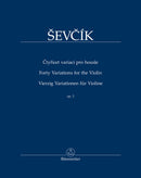 Forty Variations for the Violin op. 3