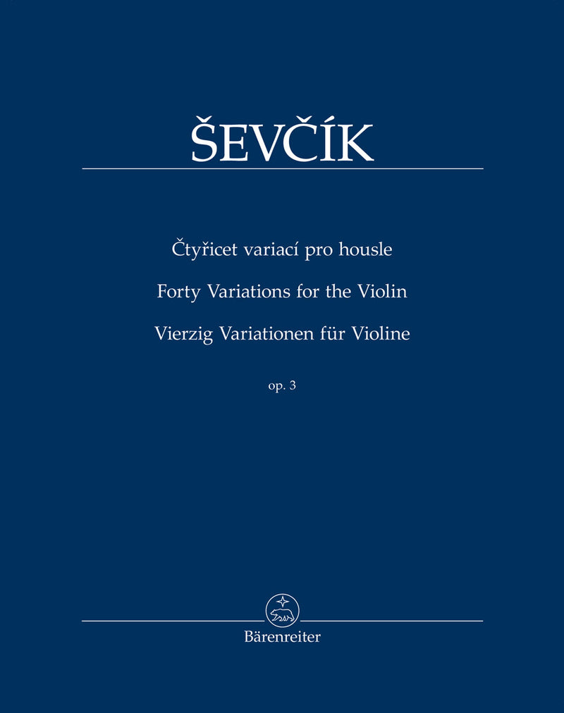 Forty Variations for the Violin op. 3