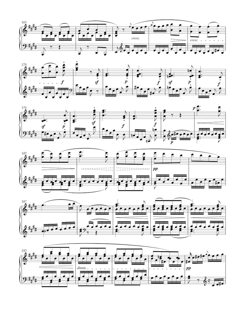 Sonata for Pianoforte E minor op. 90