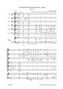 Herzlich lieb hab ich dich, o Herr SWV 387（Breig校訂） [合唱楽譜]