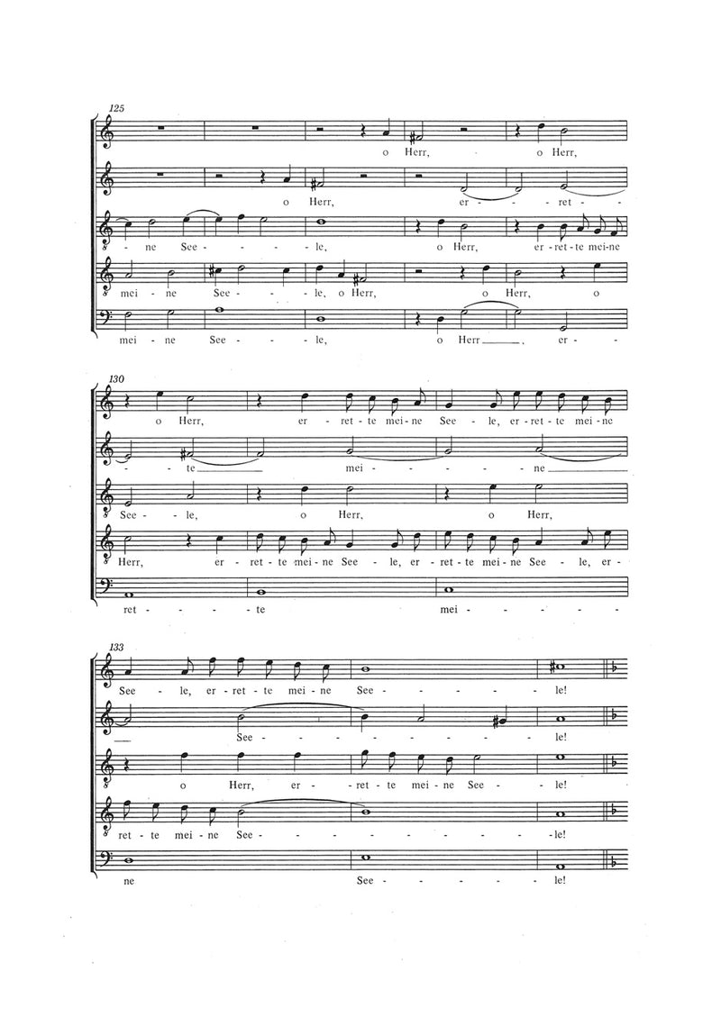 Psalm No. 116: Das ist mir lieb, dass der Herr mein Stimm und Flehen höret SWV 51