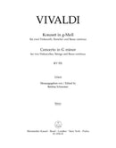 Konzert in g-Moll = Concerto in G minor, RV 531 (Bass part)