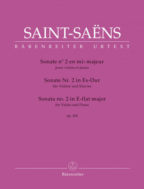Sonata no. 2 in E-flat major op. 102