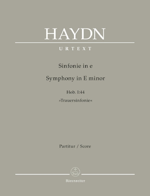 Symphony in E minor Hob. I:44 (Score)