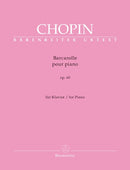 Barcarolle for Piano op. 60