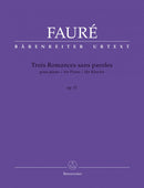 Trois Romances sans paroles op. 17